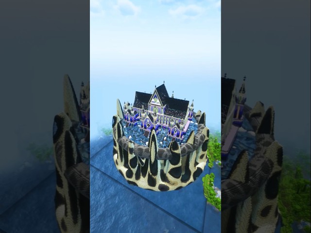 Minecraft Relaxing End Castle Build Timelapse 🤯