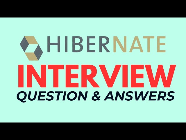 Hibernate Interview Questions And Answers Every Java Developer Should Prepare