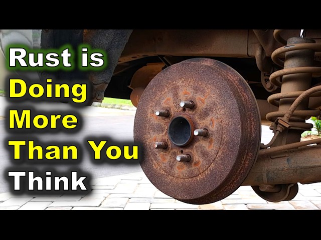 It's Damaging your car Slowly - Why You Don't play with Wheel Hub Rust Removal