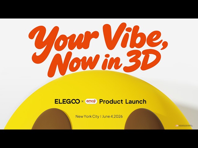 NYC Product Launch Recap |  ELEGOO × emoji® Centauri Carbon 2 Combo