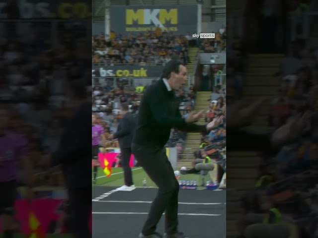 Unai Emery was NOT impressed! 😡