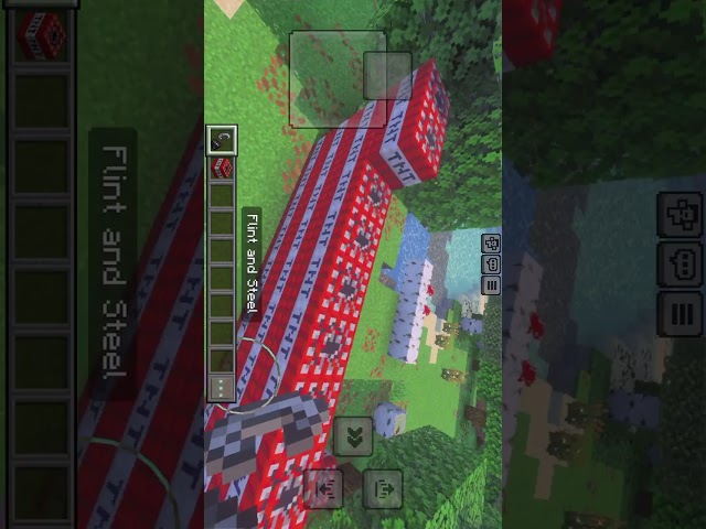 Building And Exploding TNT Walls House At The End Stay Tuned