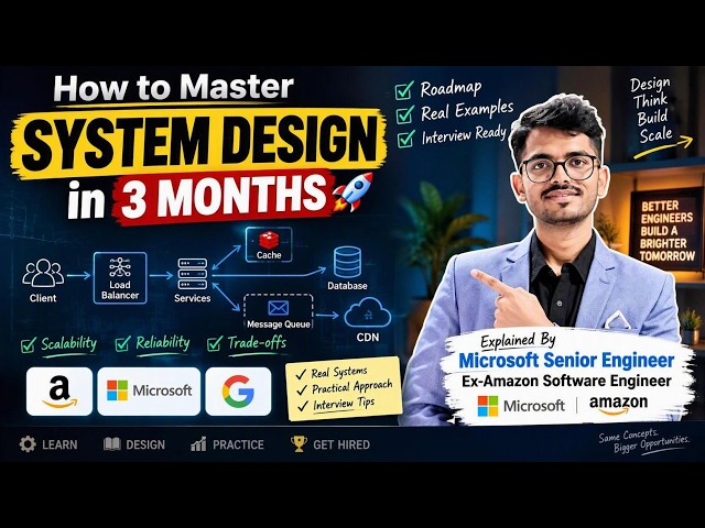 Master System Design in 3 Months: The Only Roadmap You Need