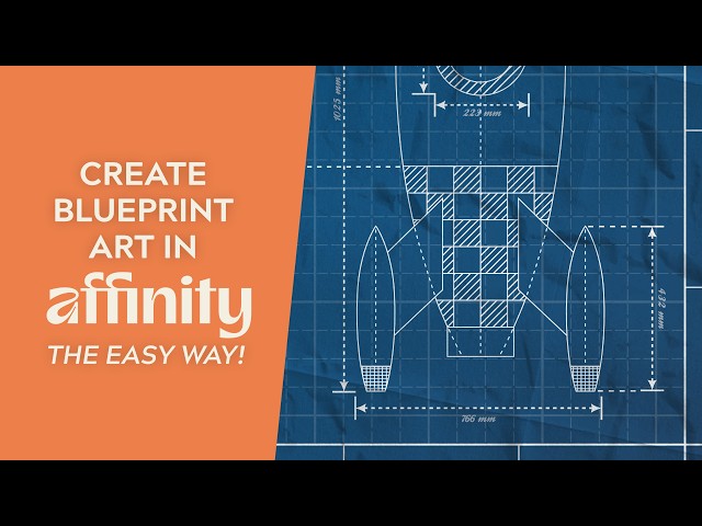 The Easy Way to Create Blueprint Art in Affinity