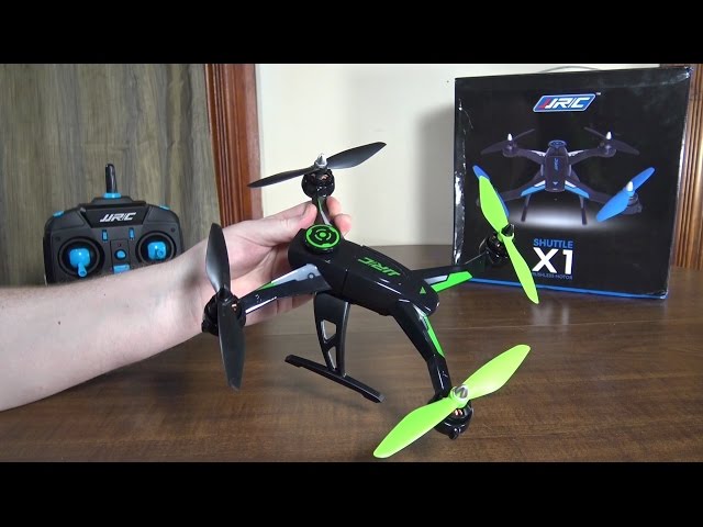 JJ R/C - X1 Shuttle (Brushless Quadcopter) - Review and Flight