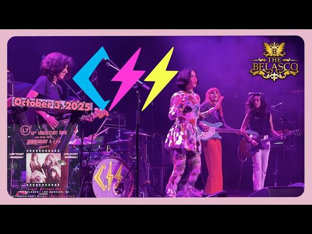 CSS @ The Belasco Los Angeles CA 10-03-2025 Full Set