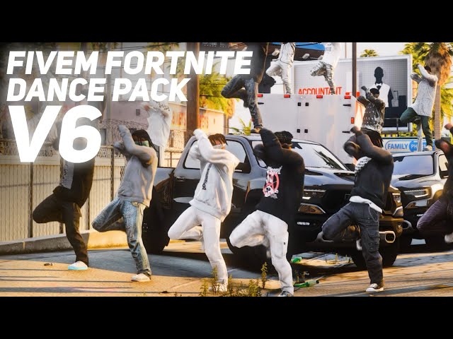New Fortnite FiveM Dance Emote Pack V6 (Rollie, Outwest and more)