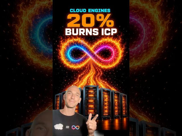Cloud Engines — 20% of Revenue Burns ICP 🔥