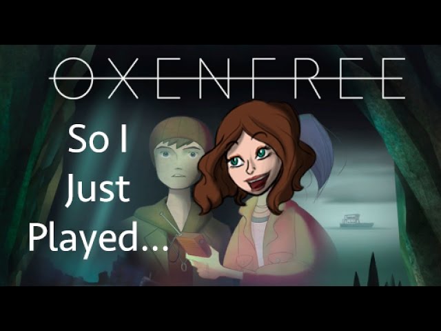 So I Just Played... Oxenfree (Game Review+Speedpaint)