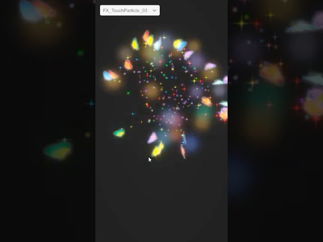 Unity Game VFX - Touch Particle Effects  #gamevfx