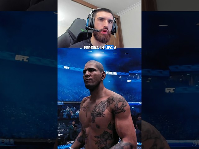 Left Hook Only With Alex Pereira #ufc6 #gaming #ufc
