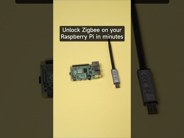 Unlock Zigbee on your Raspberry Pi in minutes.#raspberrypi #ewelinkcube