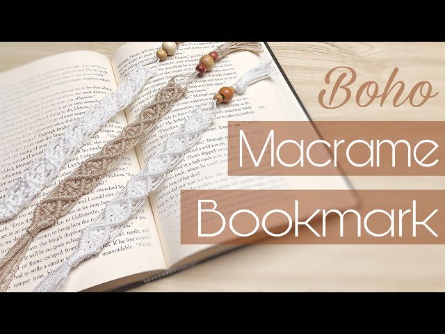 EASY Macrame Bookmark