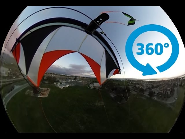 Flying on a Kite - 360 Sphere