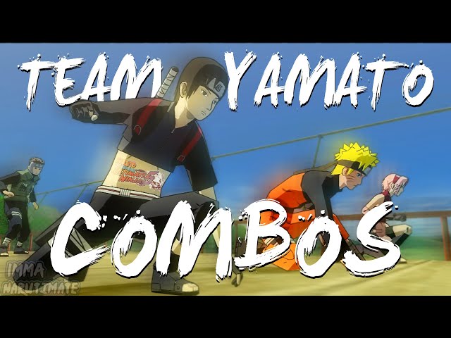 [NA2] Team Yamato combos - Naruto Ultimate Ninja 5 | Accel 2