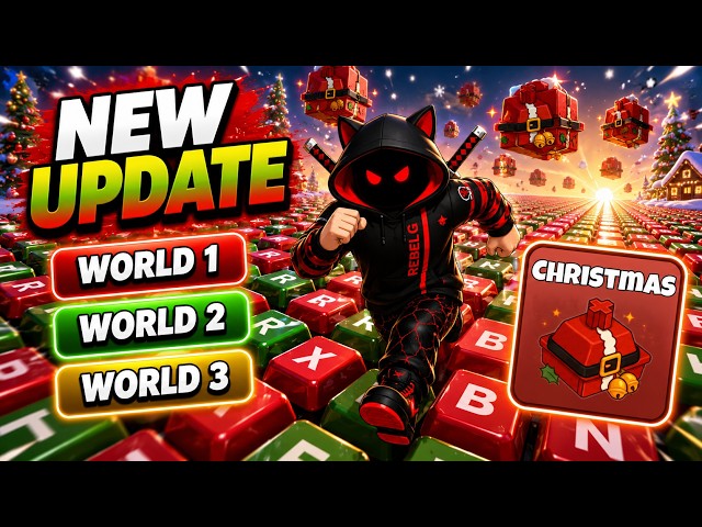 New CHRISTMAS Sound 😱 +1 speed keyboard escape | Roblox