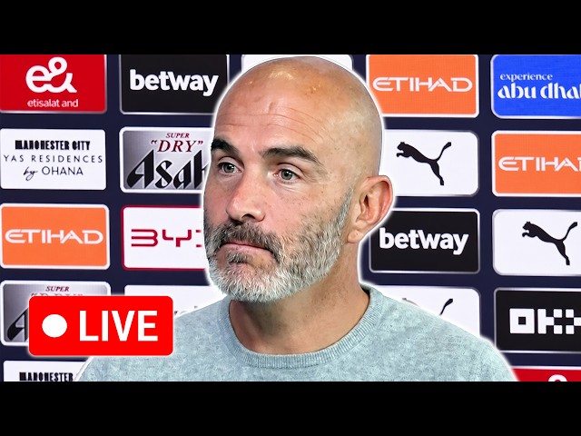 🔴 LIVE | Enzo Maresca pre-match press conference | Man City v Bournemouth | Premier League