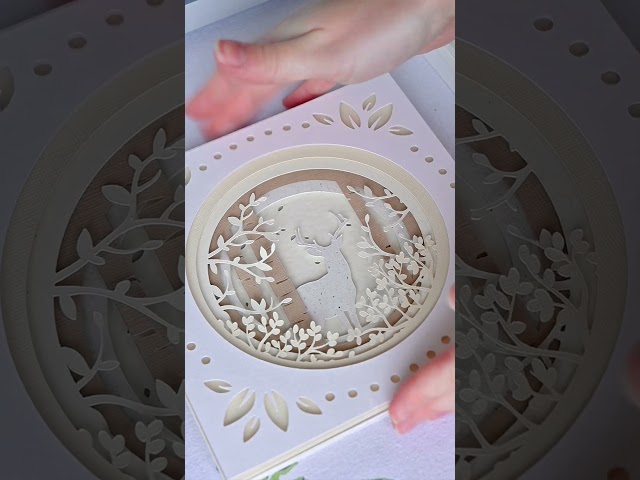 How to Make Your Own Woodland Shadowbox with a Cricut Machine | DIY Cricut Craft Tutorial