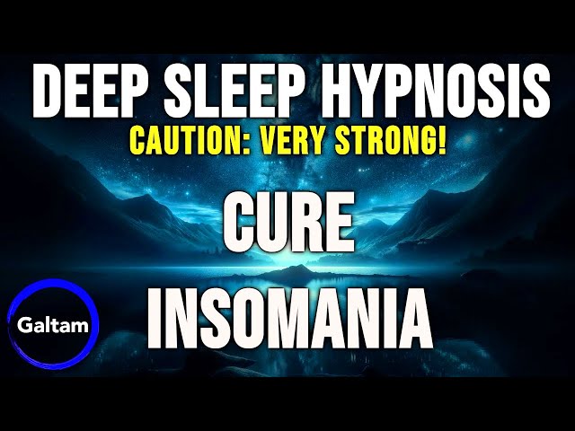 Deep Sleep Hypnosis to Cure Insomnia for a Deep Relaxation (Very calming!!)