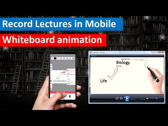 make educational video using mobile | make whiteboard animation video in android mobile hindi urdu