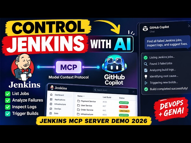 Jenkins MCP Server + GitHub Copilot | 2026