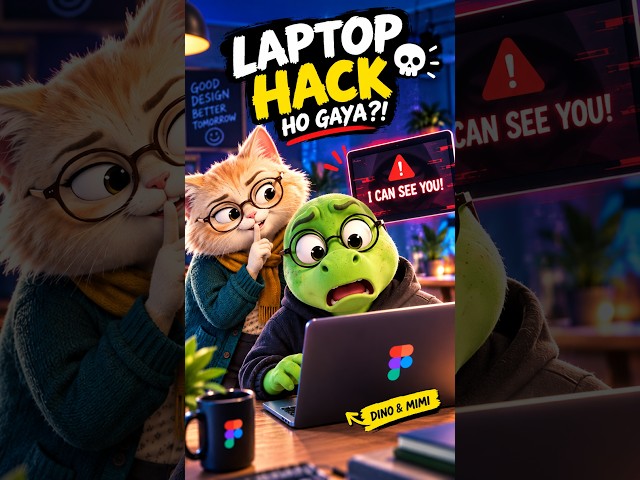 Dino Ka Laptop Hack Ho Gaya?! 😱😂 #shorts
