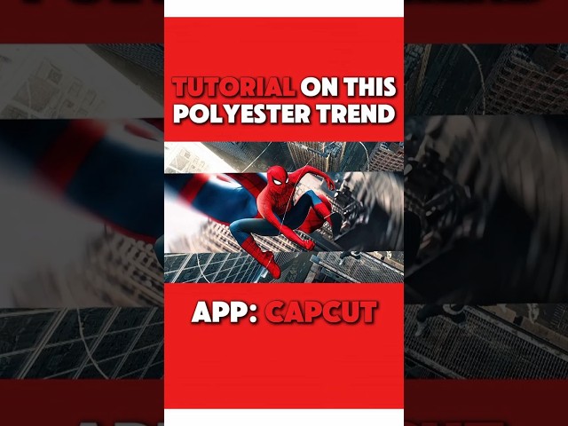 How to make Polyester Edit In Capcut #one4eleven