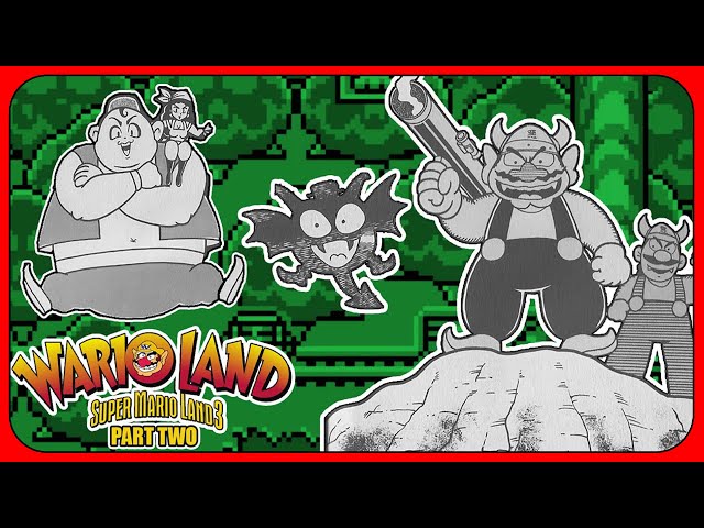 The Manga Adventures of Super Mario Land 3: Wario Land! (Part Two)