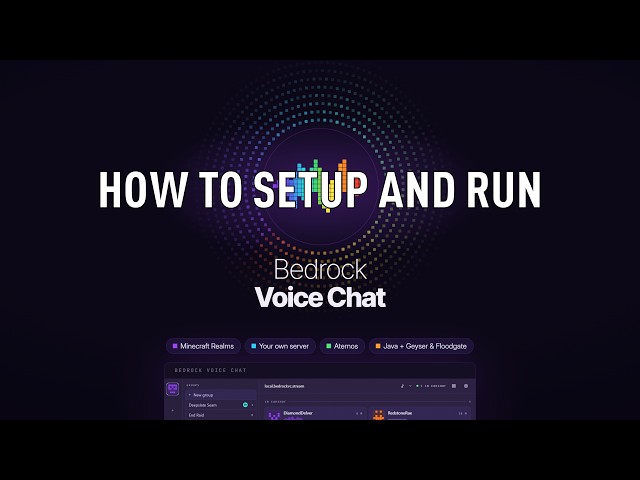 How to Install Bedrock Voice Chat (NEW! UPDATED SEPTEMBER 2026)