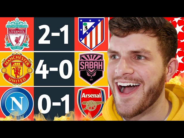 CHAMPIONS LEAGUE WEEK 1 PREDICTIONS