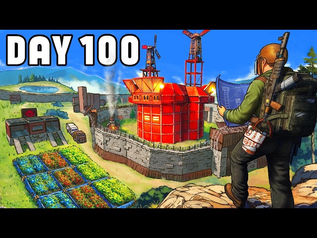 I Built An Unraidable SOLO Fortress on FORCE WIPE (1000+ POP)
