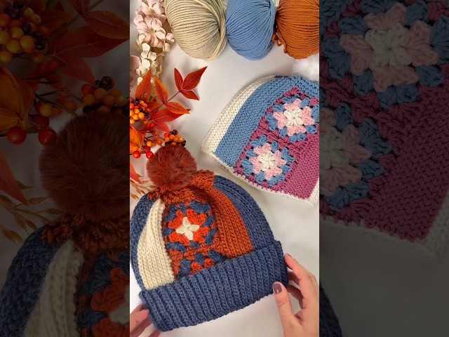 New Granny Square Beanie - pattern in testing process