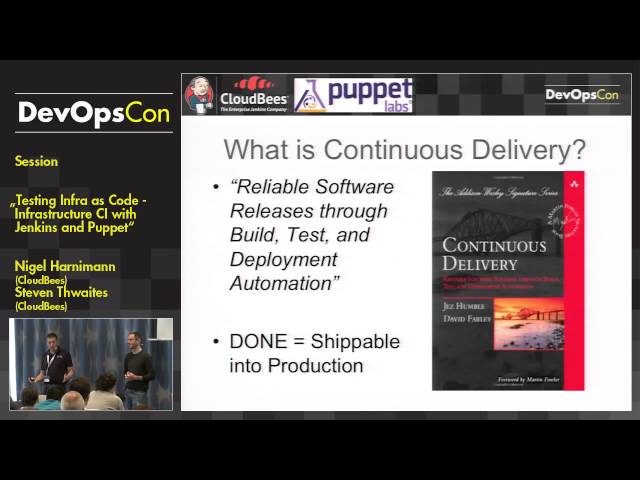 “Testing Infra as Code” - Infrastructure CI with Jenkins and Puppet
