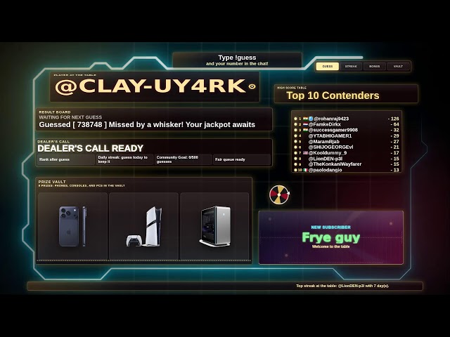 Free iPhone 17, PS5, Mac mini, Xbox - Guess the Number