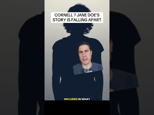 Cornell Seven Jane Doe’s Two Accounts DON’T Match #cornell #cornellseven #defnoodles
