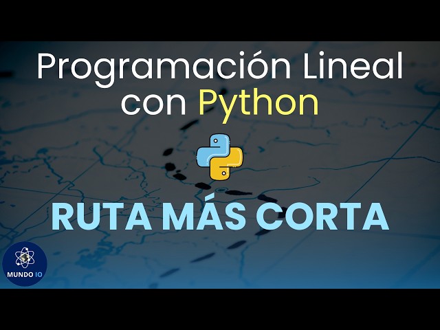 Shortest Path using Linear Programming in Python