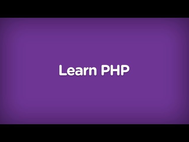 Learn PHP - Introduction