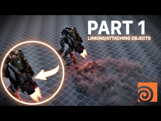 JetPack Craig - PART 1 (Attaching/Linking Geometry - Extract Transform) #houdini #ExtractTransform