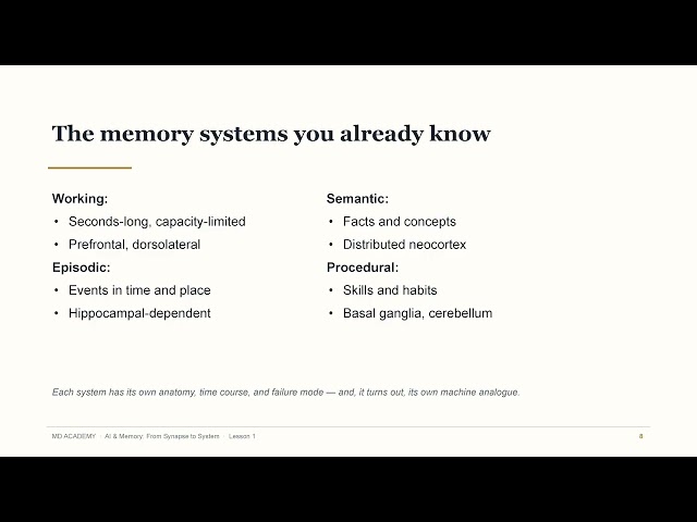 AI & Memory Basics