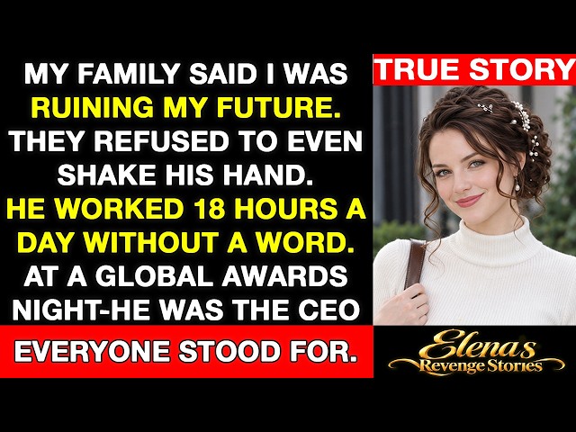 My Family Laughed at My “Broke Dreamer” Husband—Then He Walked Onto the Stage