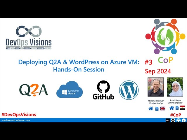 Deploying Q2A & WordPress on Azure VM  Hands On Session