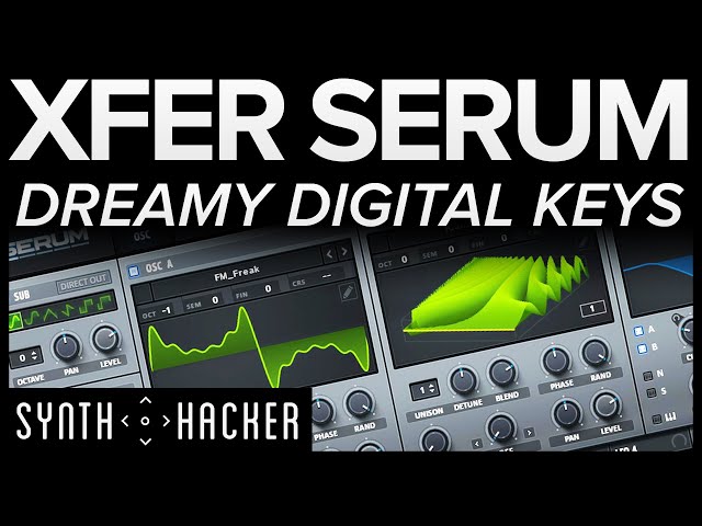 Serum Tutorial - DREAMY Digital Keys Synth Like Medasin / Sam Gellaitry