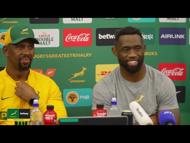 Siya Kolisi and Mzwandile Stick | Springbok Press Conference | 11 September 2026