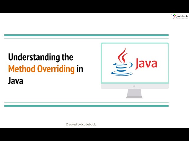 #19 Understanding the Method Overriding in Java