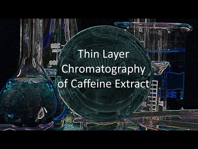 Thin Layer Chromatography of Caffeine Extract