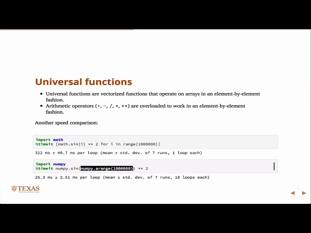 Numpy