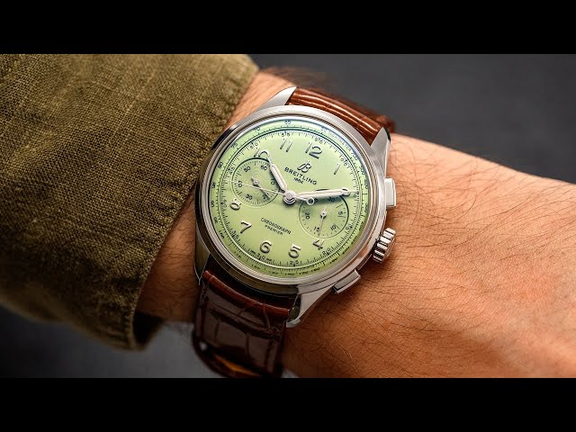 Long-Term Ownership Review of One of My Favorite Modern Breitlings- Premiere B09 Pistachio Review