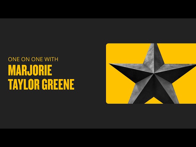Opening Keynote: One on One with Marjorie Taylor Greene
