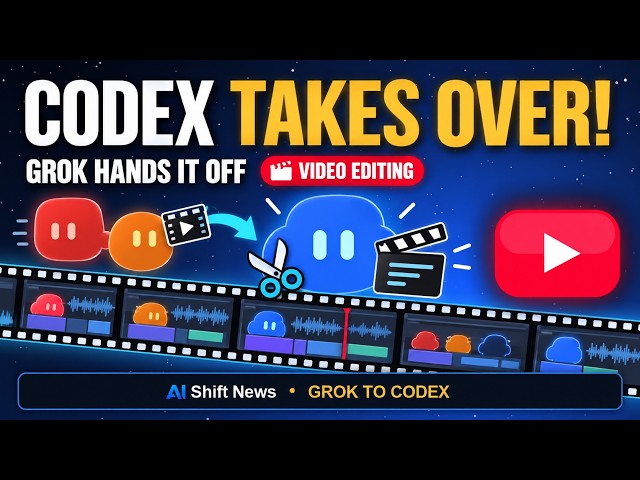 Grok to Codex: The AI Handoff to Finish My YouTube Video