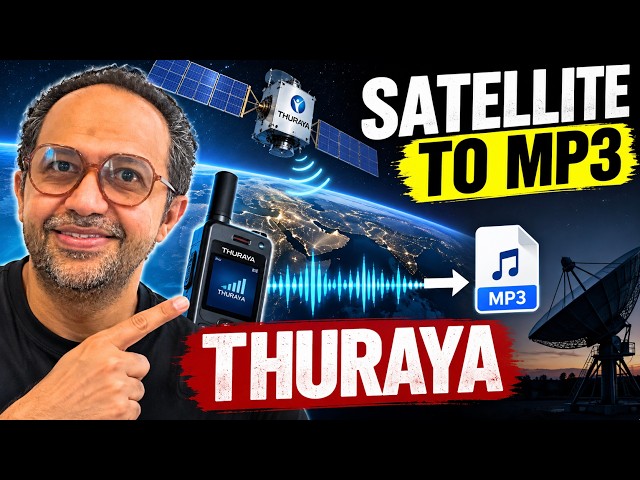 Decoding Real Thuraya Satellite Voice Calls to MP3